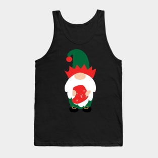 Oliver the holiday gnome Tank Top